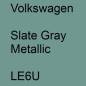 Preview: Volkswagen, Slate Gray Metallic, LE6U.